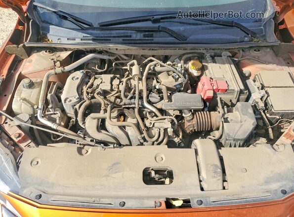 3N1AB8DV5RY233056 2024 NISSAN SENTRA Оранжевый Вид задней части салона