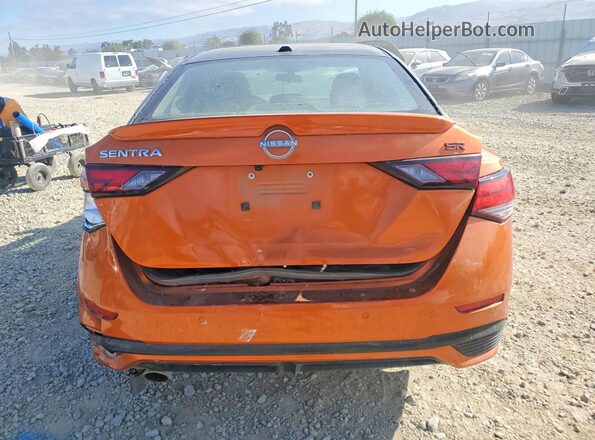 3N1AB8DV5RY233056 2024 NISSAN SENTRA Оранжевый Вид сзади