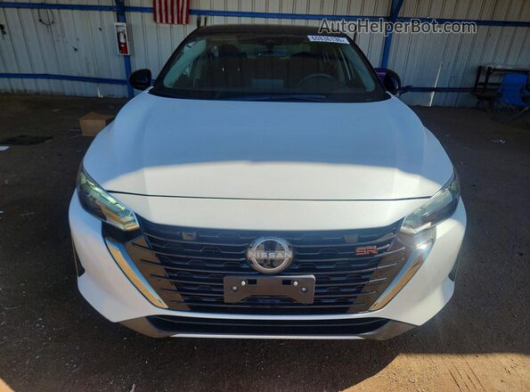 3N1AB8DV5RY244588 2024 NISSAN SENTRA White წინა ხედი