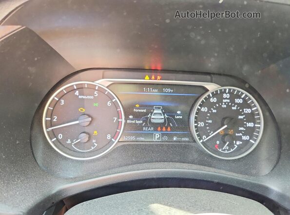 3N1AB8DV5RY279955 2024 NISSAN SENTRA Gray Սարքավորումների վահանակի տեսք