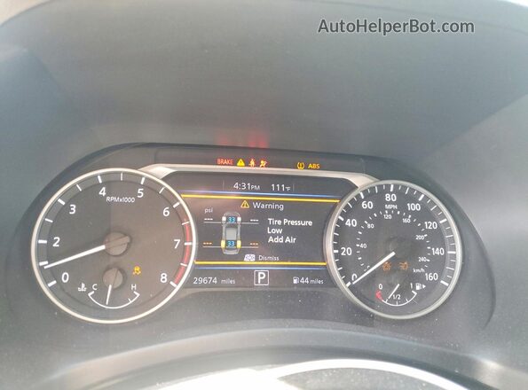 3N1AB8DV5RY293449 2024 NISSAN SENTRA Gray Vista del cuadro de instrumentos