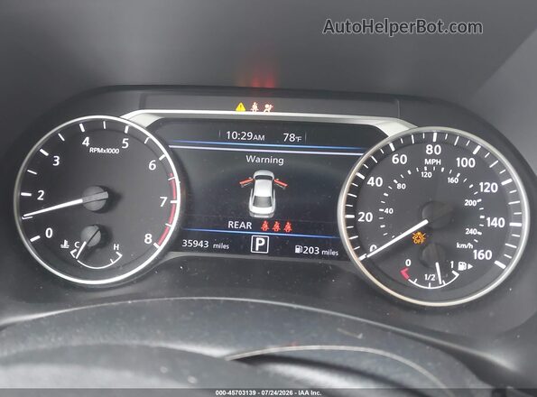 3N1AB8DV5RY297470 2024 NISSAN SENTRA Белый Вид задних сидений