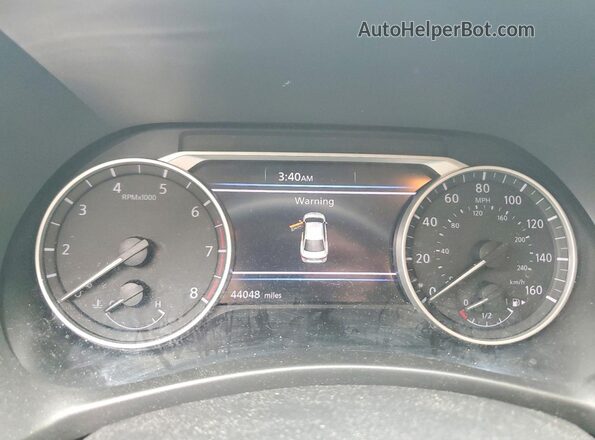 3N1AB8DV5RY321878 2024 NISSAN SENTRA Blue Vista del cuadro de instrumentos