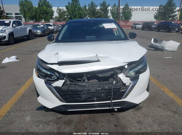 3N1AB8DV5RY357697 2024 NISSAN SENTRA White Vista interior trasera