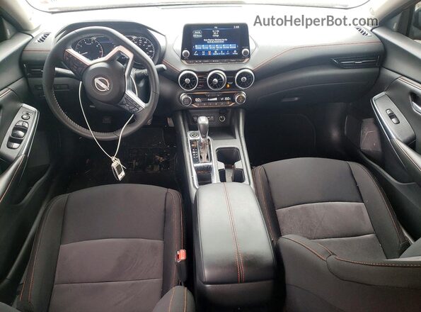 3N1AB8DV5SY215596 2025 NISSAN SENTRA Orange Vista del salpicadero
