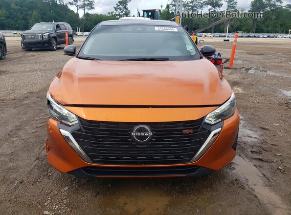 3N1AB8DV5SY215596 2025 NISSAN SENTRA Orange Vista frontal