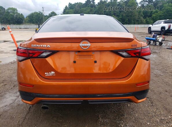 3N1AB8DV5SY215596 2025 NISSAN SENTRA Orange Vista trasera