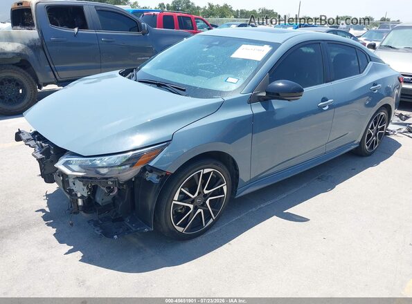 3N1AB8DV5SY223780 2025 NISSAN SENTRA Light Blue Front left