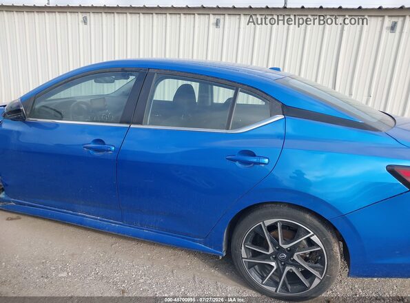 3N1AB8DV5SY319182 2025 NISSAN SENTRA Blue Vista interior de 360 grados
