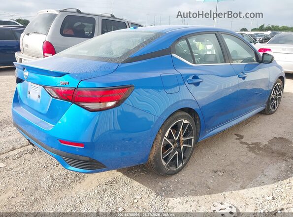 3N1AB8DV5SY319182 2025 NISSAN SENTRA Blue Trasero derecho