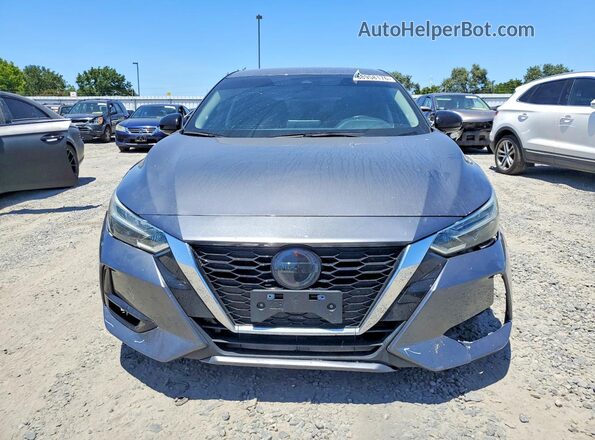 3N1AB8DV6LY267109 2020 NISSAN SENTRA Gray Դիմացի տեսք
