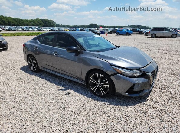3N1AB8DV6MY231311 2021 NISSAN SENTRA Gray Front right