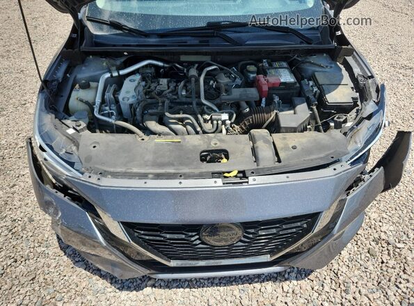 3N1AB8DV6MY231311 2021 NISSAN SENTRA Gray Rear interior view