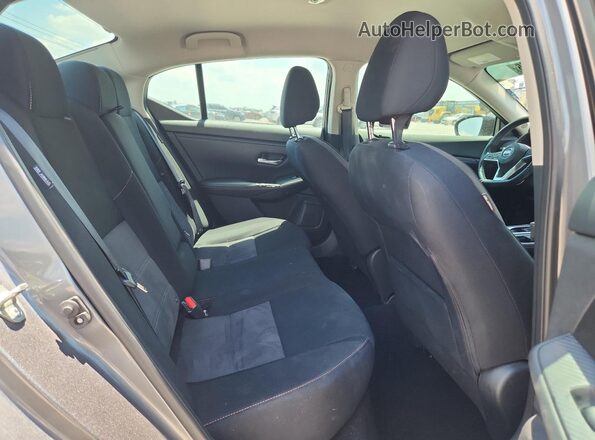 3N1AB8DV6MY231311 2021 NISSAN SENTRA Gray Rear seats view