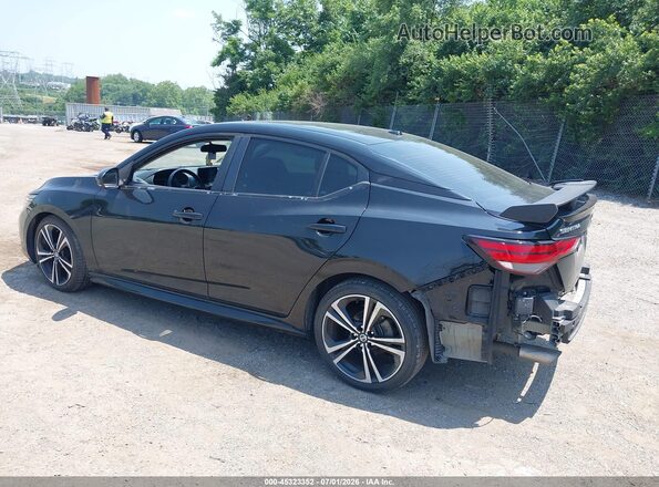 3N1AB8DV6MY238095 2021 NISSAN SENTRA Black Հետևի ձախ