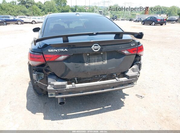 3N1AB8DV6MY238095 2021 NISSAN SENTRA Black Դիմացի տեսք