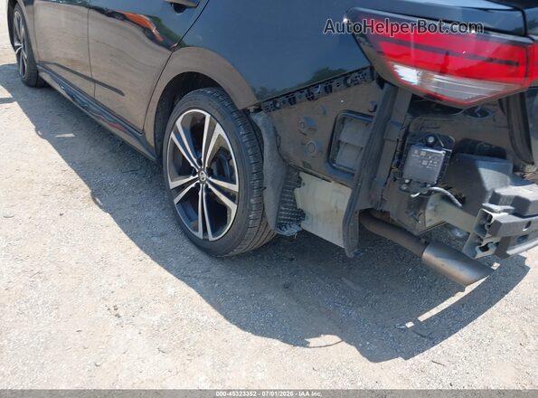 3N1AB8DV6MY238095 2021 NISSAN SENTRA Black Սարքավորումների վահանակի տեսք
