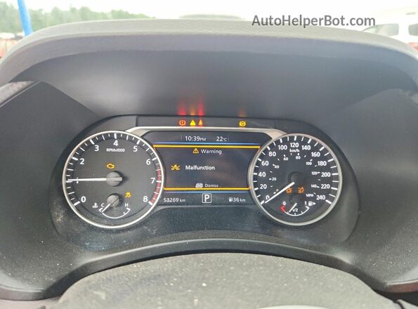 3N1AB8DV6PY277712 2023 NISSAN SENTRA White Vista del cuadro de instrumentos
