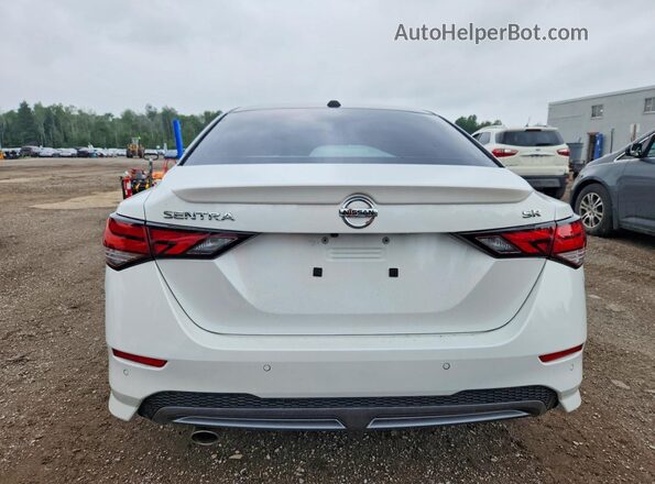 3N1AB8DV6PY277712 2023 NISSAN SENTRA White Vista trasera
