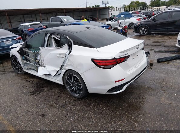 3N1AB8DV6RY276885 2024 NISSAN SENTRA Белый Задняя левая четверть