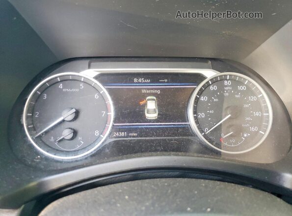 3N1AB8DV6RY278832 2024 NISSAN SENTRA Gray ხელსაწყოთა პანელის ხედი
