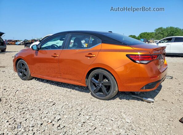 3N1AB8DV6RY371771 2024 NISSAN SENTRA Orange Задня ліва чверть