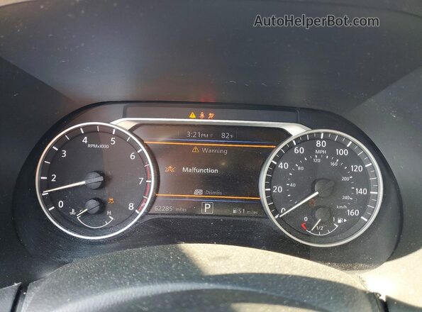 3N1AB8DV6RY371771 2024 NISSAN SENTRA Orange Вид щитка приладів