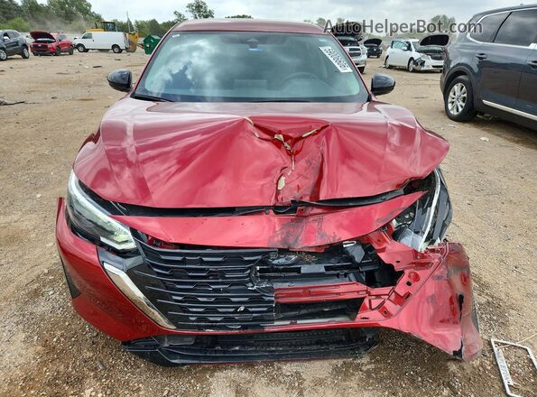 3N1AB8DV6SY235002 2025 NISSAN SENTRA Red Вид спереду