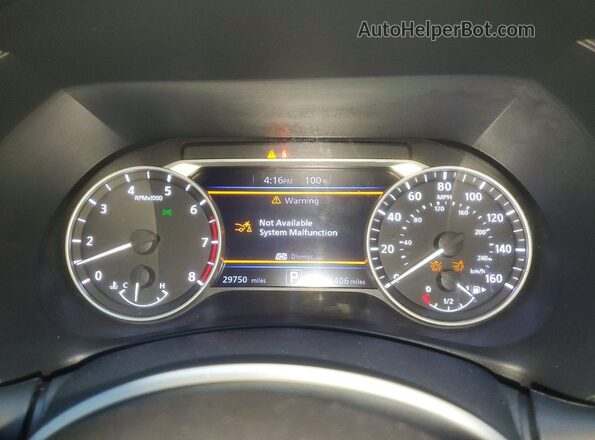 3N1AB8DV6SY313889 2025 NISSAN SENTRA Gray ხელსაწყოთა პანელის ხედი
