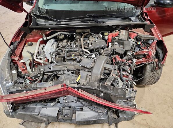 3N1AB8DV7MY232905 2021 NISSAN SENTRA Красный Вид задней части салона