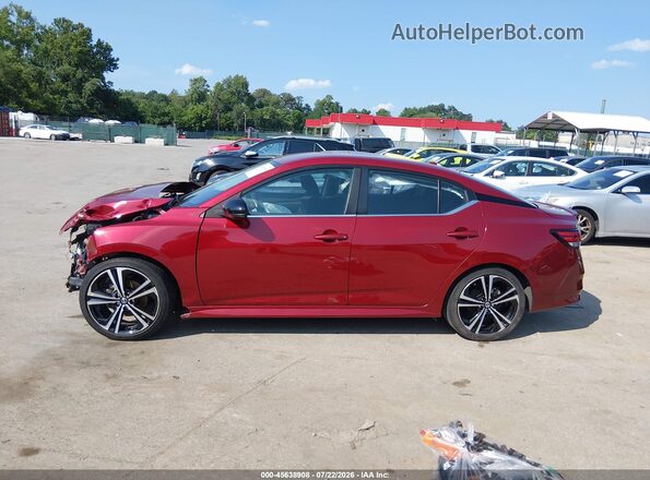 3N1AB8DV7NY300377 2022 NISSAN SENTRA Красный 