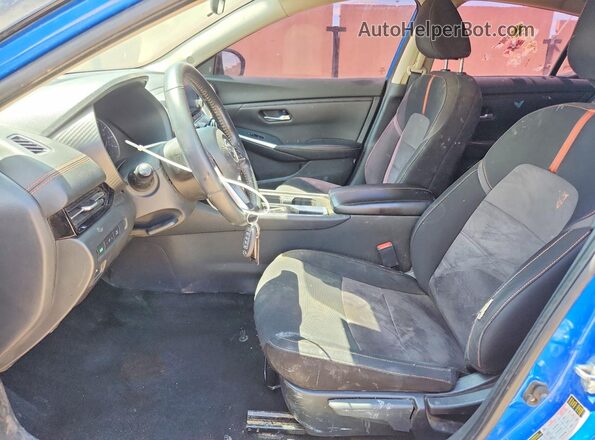 3N1AB8DV7PY230916 2023 NISSAN SENTRA Blue წინა სალონის ხედი