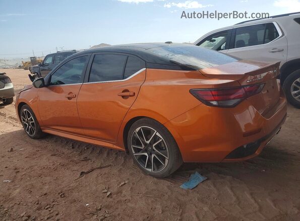 3N1AB8DV7RY275390 2024 NISSAN SENTRA Orange უკანა მარცხენა