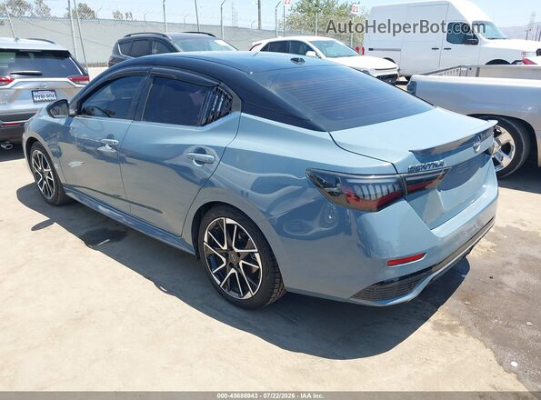 3N1AB8DV7RY331537 2024 NISSAN SENTRA Синий Задняя левая четверть