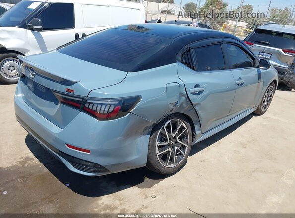 3N1AB8DV7RY331537 2024 NISSAN SENTRA Синий Задняя правая четверть