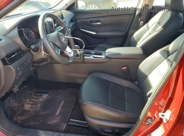 3N1AB8DV7RY362741 2024 NISSAN SENTRA Red Vista interior delantera