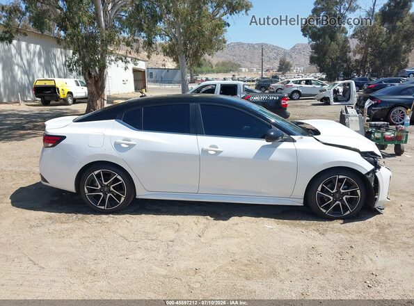 3N1AB8DV7RY363467 2024 NISSAN SENTRA White Vista interior trasera