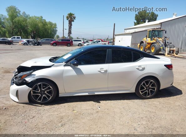 3N1AB8DV7RY363467 2024 NISSAN SENTRA White Vista interior de 360 grados