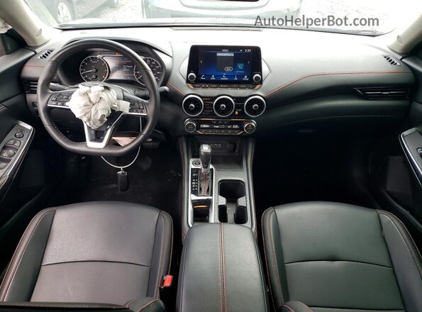 3N1AB8DV7SY246252 2025 NISSAN SENTRA Серый Вид панели приборов