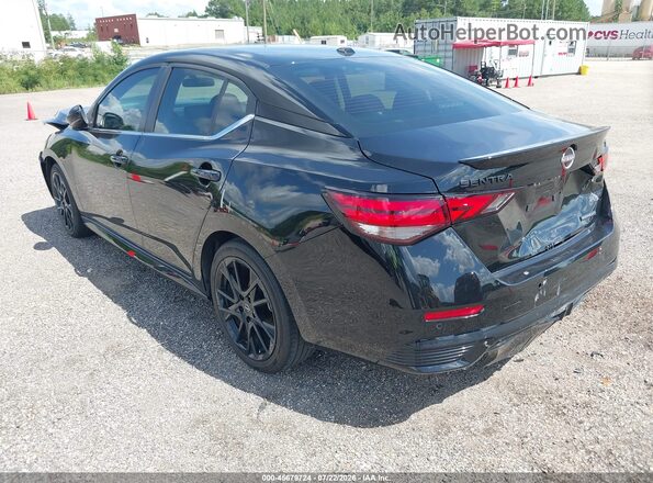 3N1AB8DV7SY321533 2025 NISSAN SENTRA Black Tył lewy
