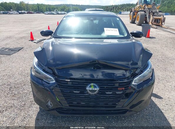 3N1AB8DV7SY321533 2025 NISSAN SENTRA Black Widok wnętrza z tyłu