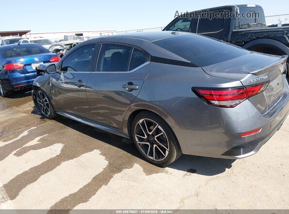 3N1AB8DV7SY348134 2025 NISSAN SENTRA Серый Задняя левая четверть