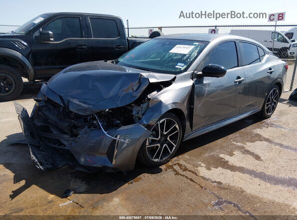 3N1AB8DV7SY348134 2025 NISSAN SENTRA Серый Передняя левая четверть