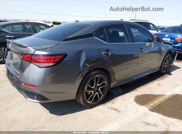 3N1AB8DV7SY348134 2025 NISSAN SENTRA Серый Задняя правая четверть