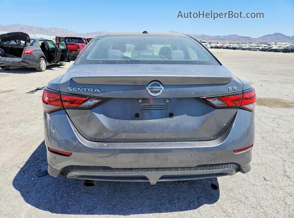 3N1AB8DV8LY284462 2020 NISSAN SENTRA Charcoal Rear view