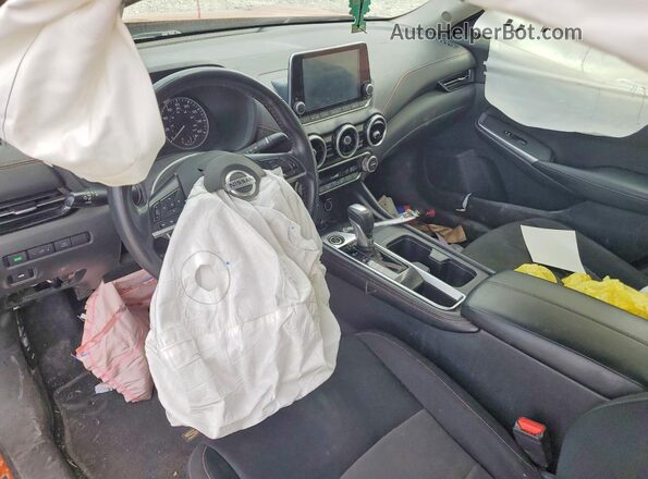 3N1AB8DV8MY227079 2021 NISSAN SENTRA Orange წინა პანელის ხედი