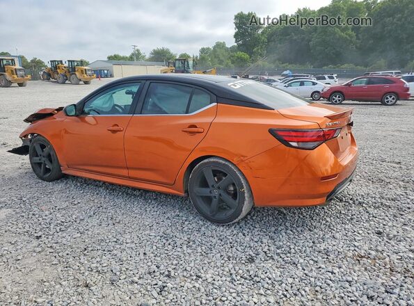 3N1AB8DV8MY227079 2021 NISSAN SENTRA Orange უკანა მარცხენა