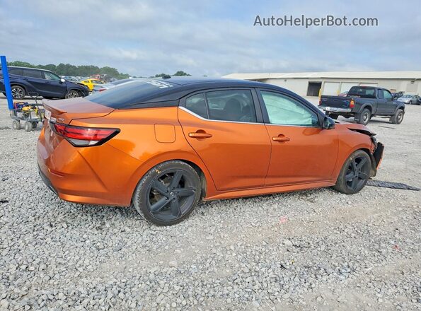 3N1AB8DV8MY227079 2021 NISSAN SENTRA Orange უკანა მარჯვენა