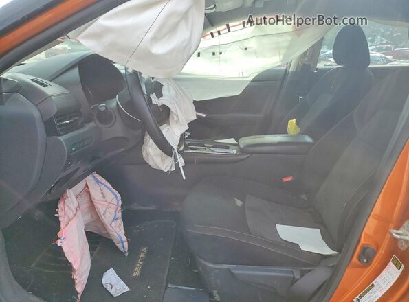 3N1AB8DV8MY227079 2021 NISSAN SENTRA Orange წინა სალონის ხედი
