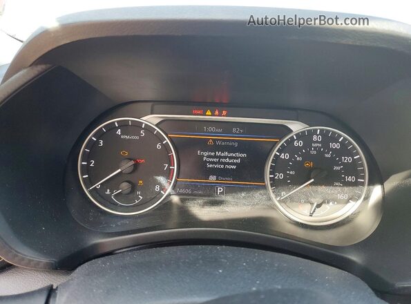 3N1AB8DV8MY324539 2021 NISSAN SENTRA Gray Instrument cluster view